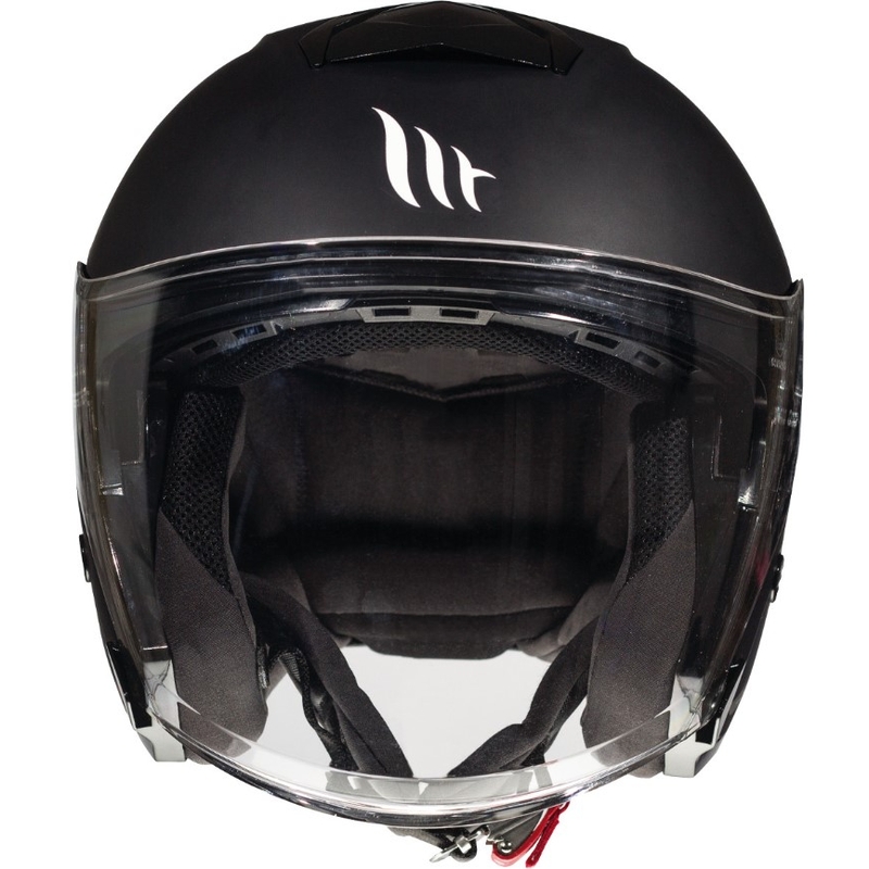 Offener Motorradhelm MT Thunder 3 SV Solid Black Matte Ausverkauf