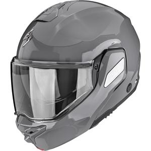 Scorpion EXO-TECH II Solid Klapphelm für Motorräder, zementgrau