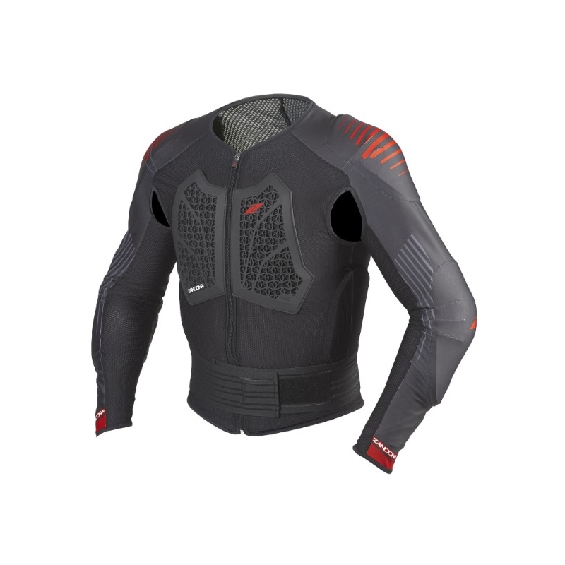 Körperweste Zandona Action X7 schwarz-rot 170-179 cm