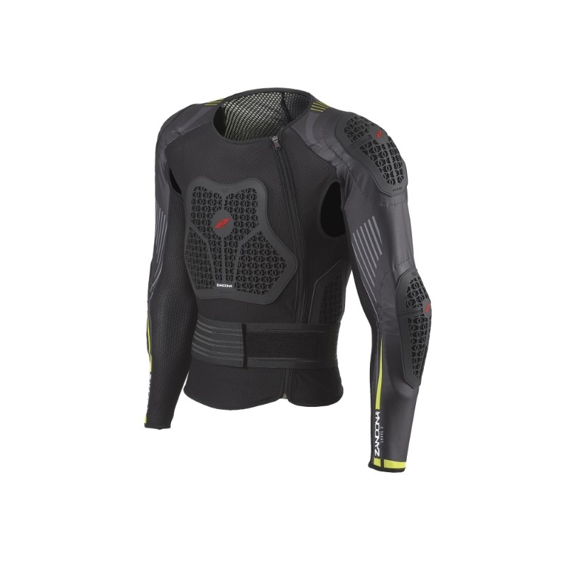 Körperschutz Zandona Netcube X8 schwarz-fluo gelb 180-189 cm
