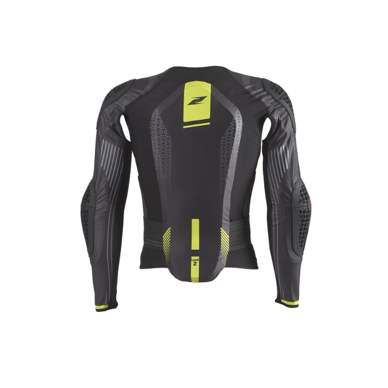 Körperschutz Zandona Netcube X8 schwarz-fluo gelb 180-189 cm