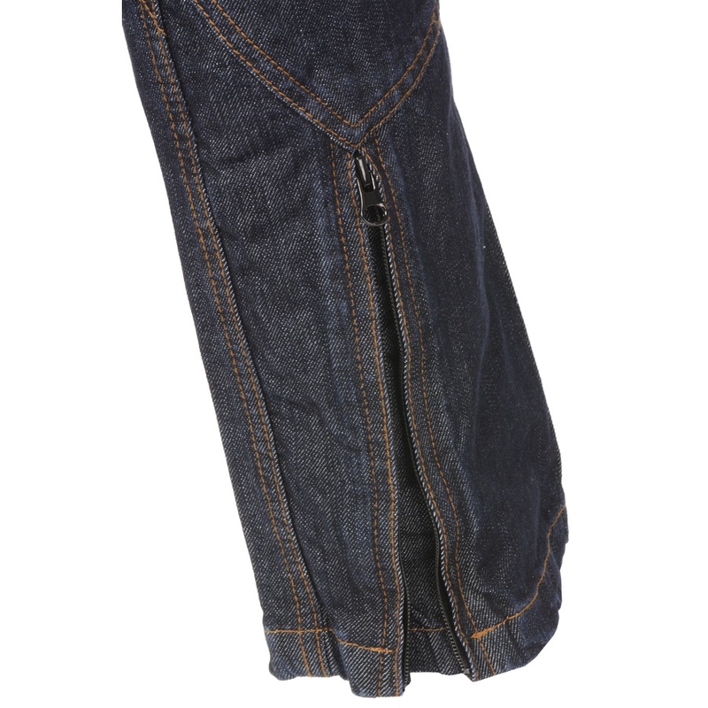 Blaue Motorradjeans Ayrton Date für Frauen
