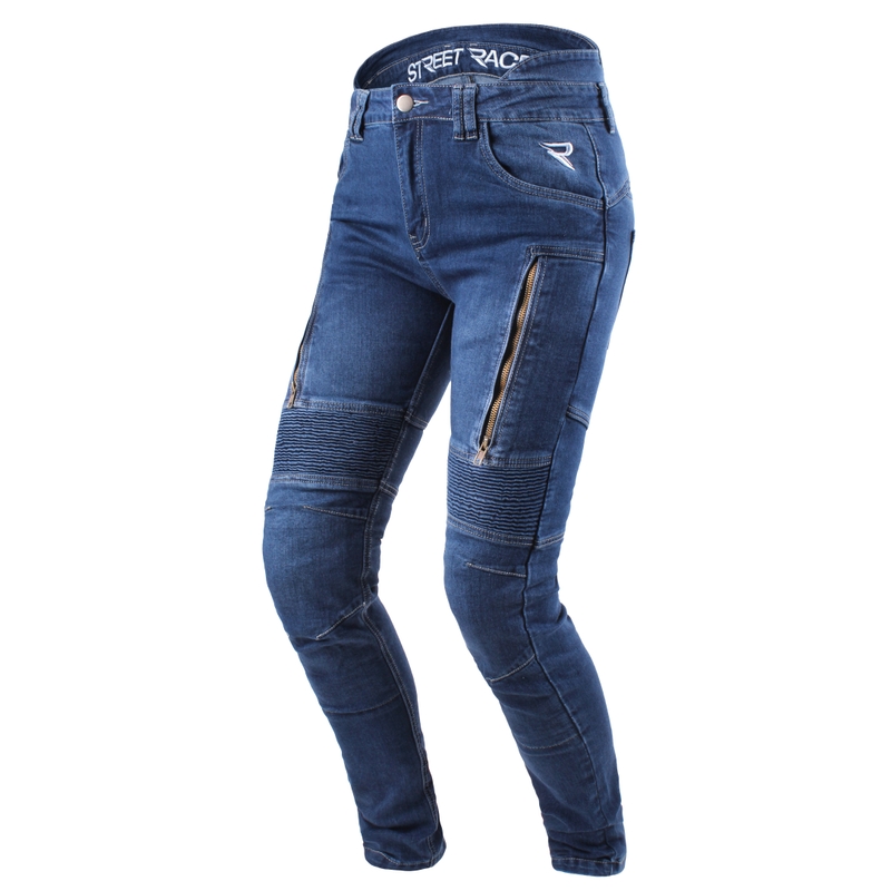 Damenjeans Street Racer Basic blau Ausverkauf
