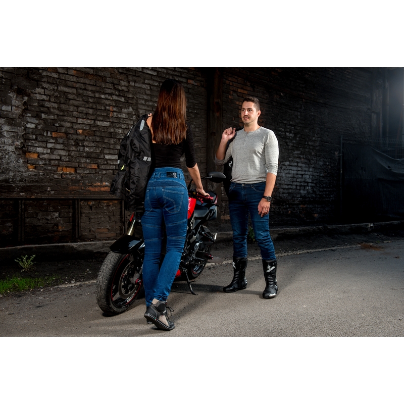 Damenjeans Street Racer Basic blau Ausverkauf