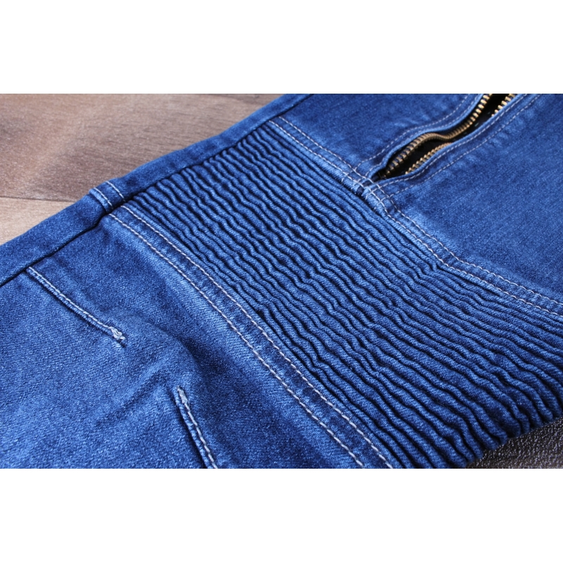 Street Racer Basic Blaue Motorradjeans Ausverkauf