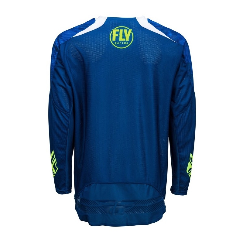 Motocross Trikot FLY Racing Evolution blau und weiß