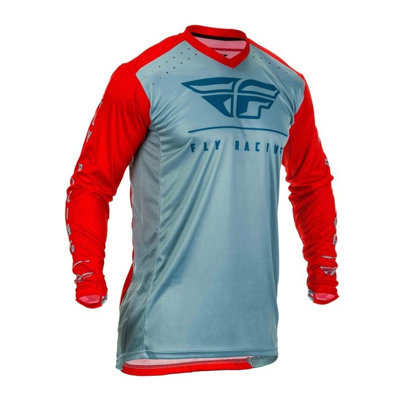 Motocross Trikot FLY Racing Lite 2020 rot-blau