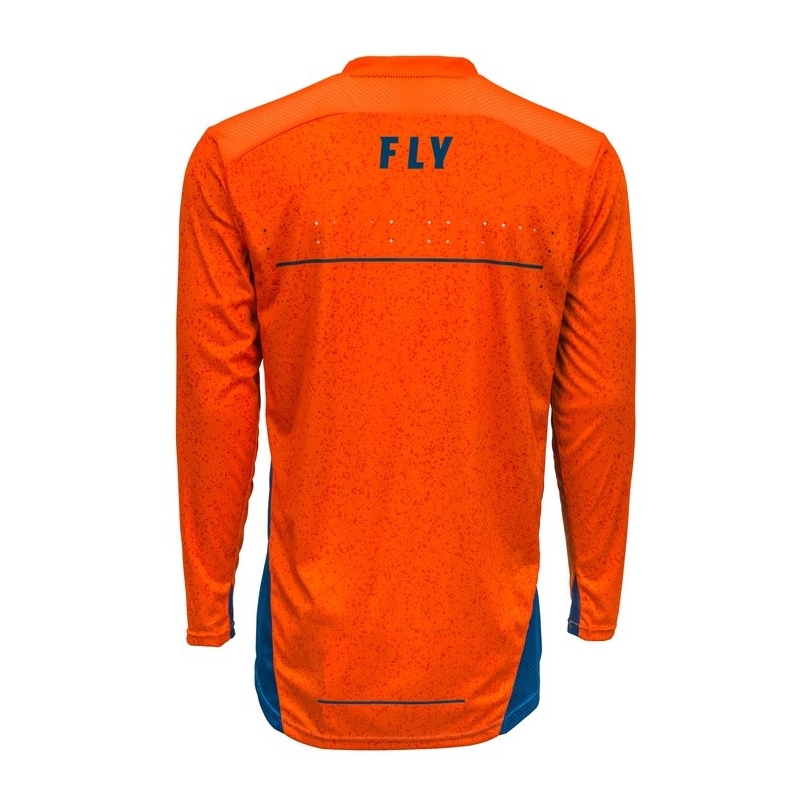 Motocross-Trikot FLY Racing Lite 2020 orange-blau