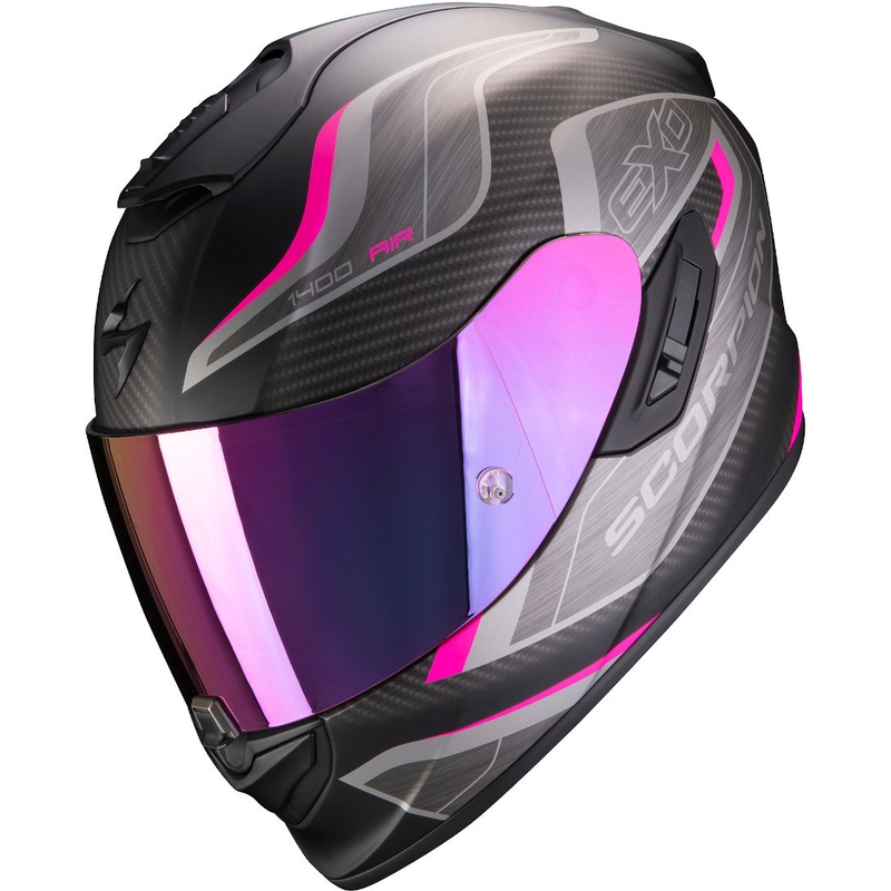 Integralhelm Scorpion EXO-1400 Air Attune schwarz und rosa Ausverkauf