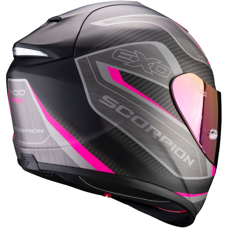 Integralhelm Scorpion EXO-1400 Air Attune schwarz und rosa Ausverkauf