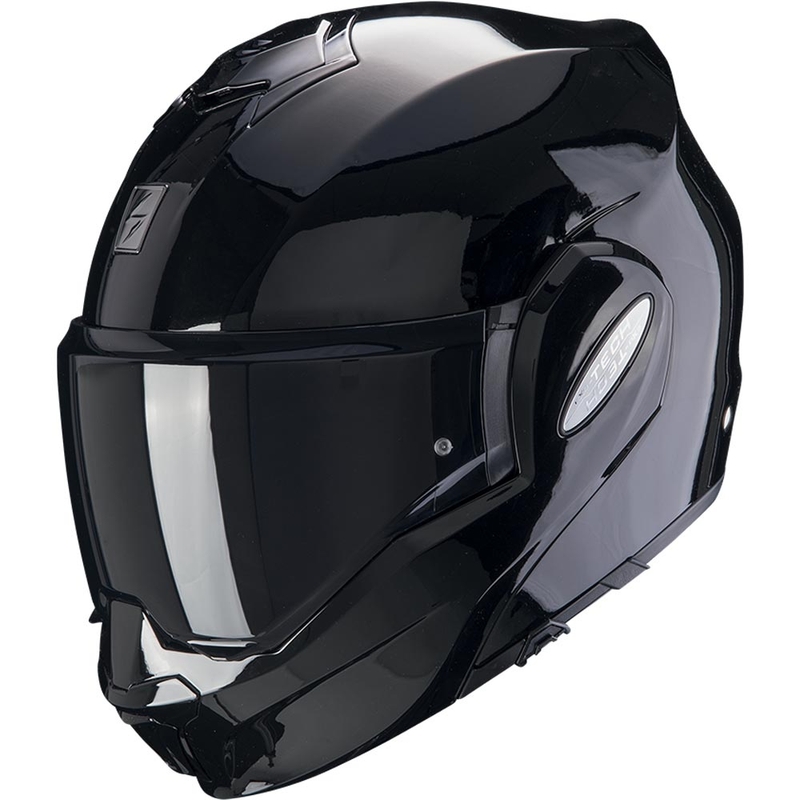 Scorpion EXO-TECH Lite Solid Klapphelm für Motorräder, schwarz