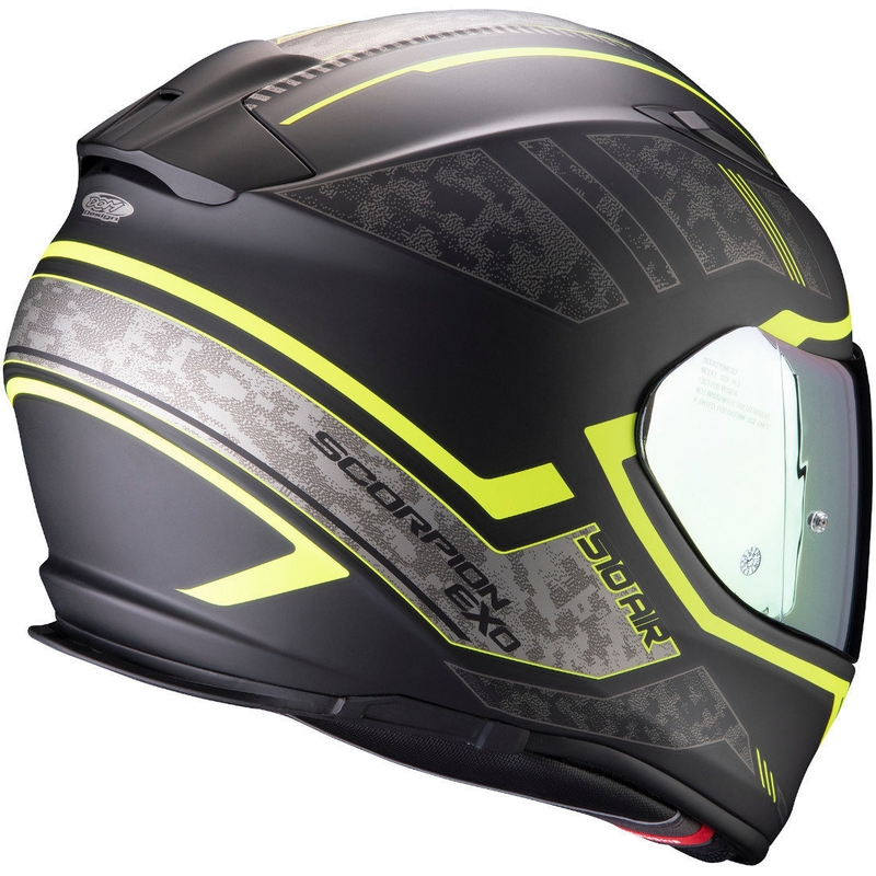 Integralhelm Scorpion EXO-510 Air Occulta schwarz-fluo gelb