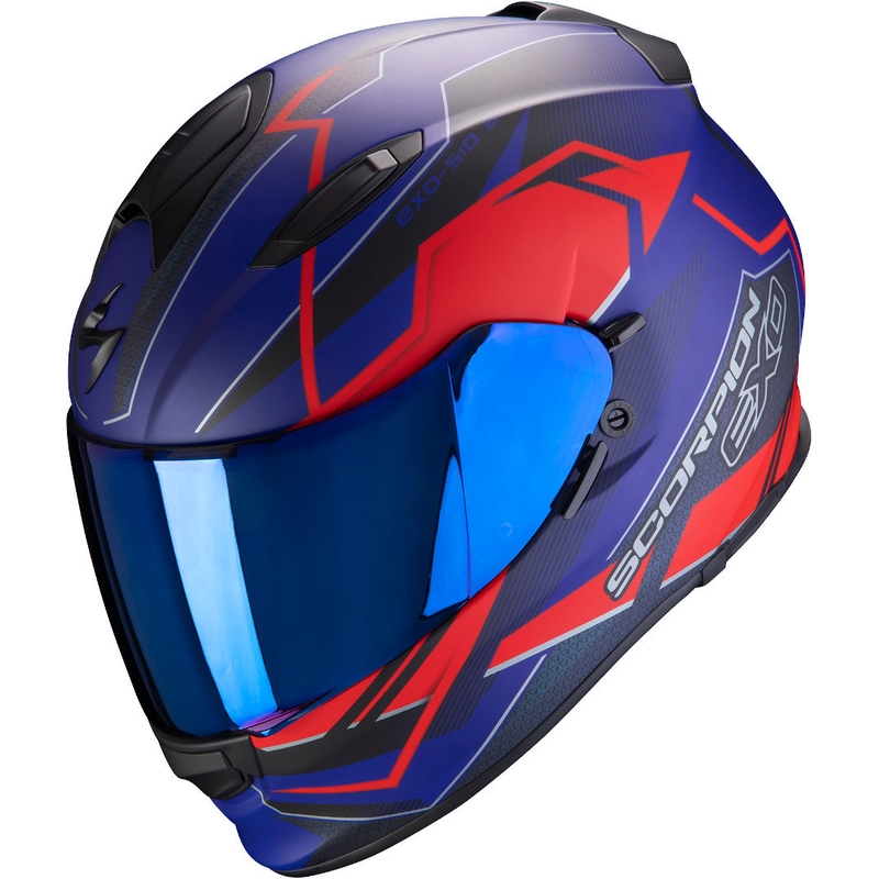 Integralhelm Scorpion EXO-510 Air Balt schwarz-blau-rot Ausverkauf