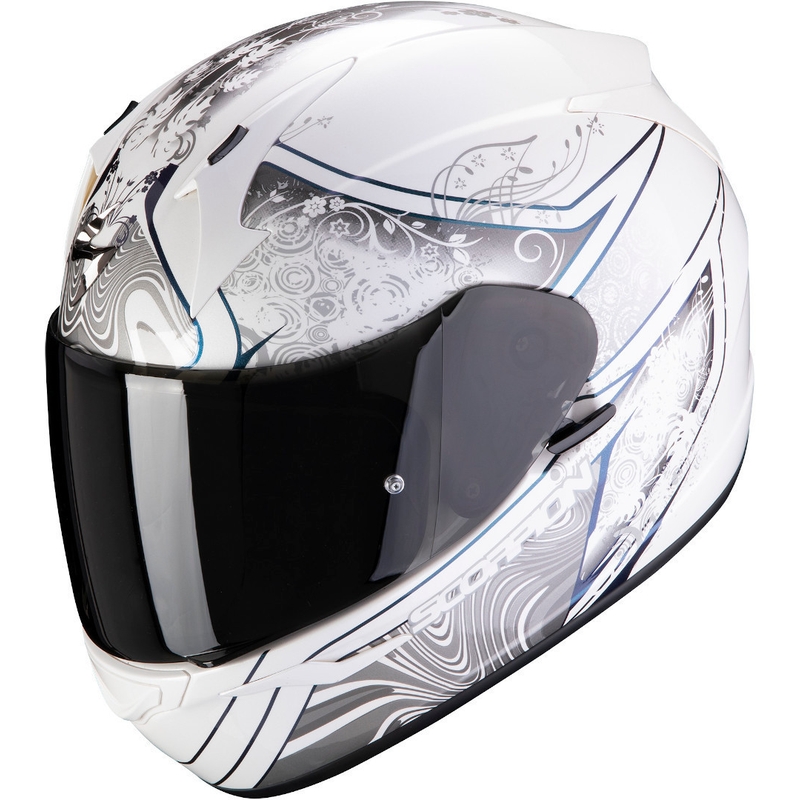 Integralhelm Scorpion EXO-390 Clara weiß-silber