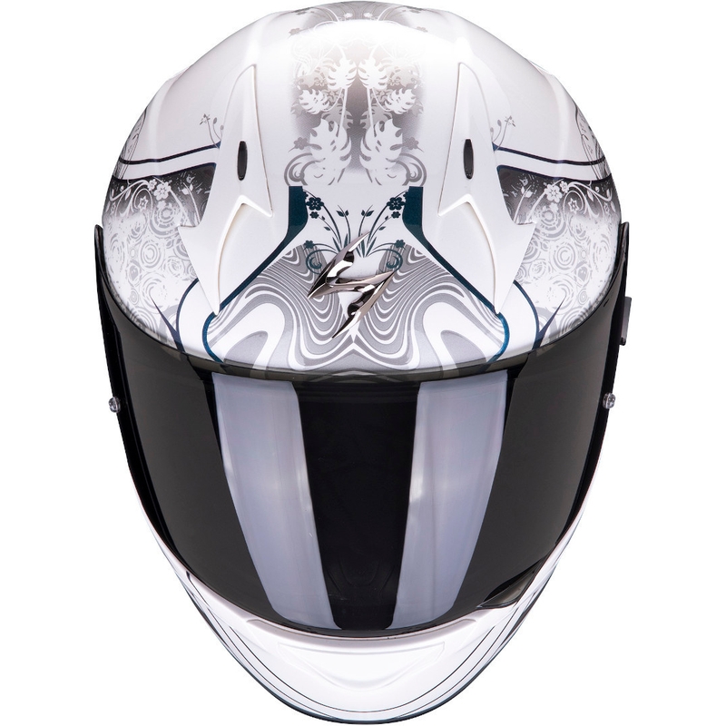 Integralhelm Scorpion EXO-390 Clara weiß-silber