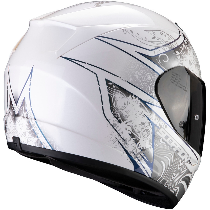 Integralhelm Scorpion EXO-390 Clara weiß-silber