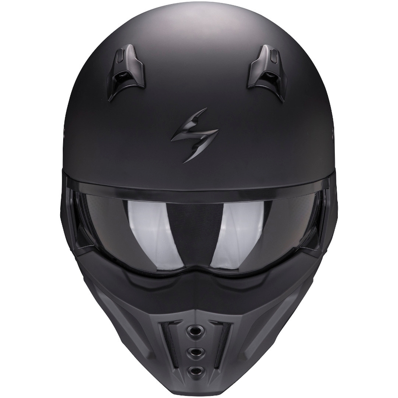 Helm Scorpion COVERT-X Massiv schwarz matt