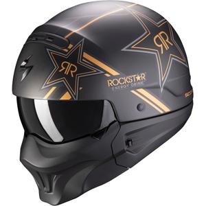 Helm Skorpion EXO-COMBAT EVO Rockstar schwarz-gold