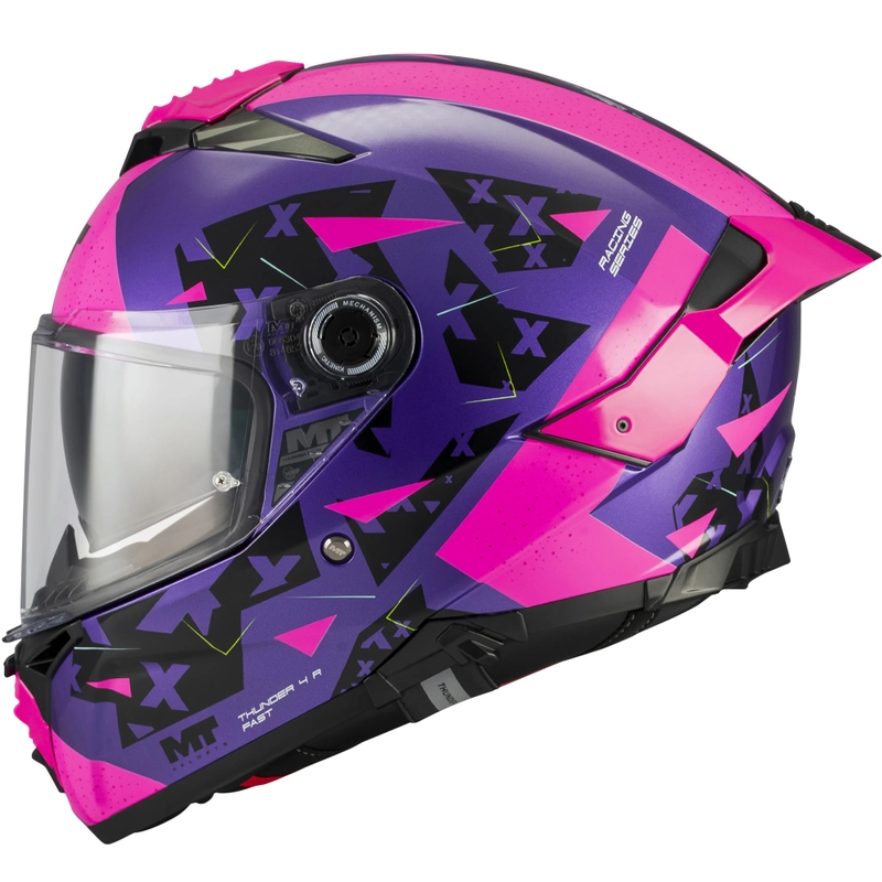 Integralhelm MT Thunder 4 R SV Fast C8 lila-pink-schwarz