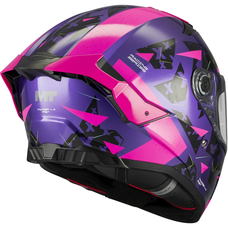 Integralhelm MT Thunder 4 R SV Fast C8 lila-pink-schwarz