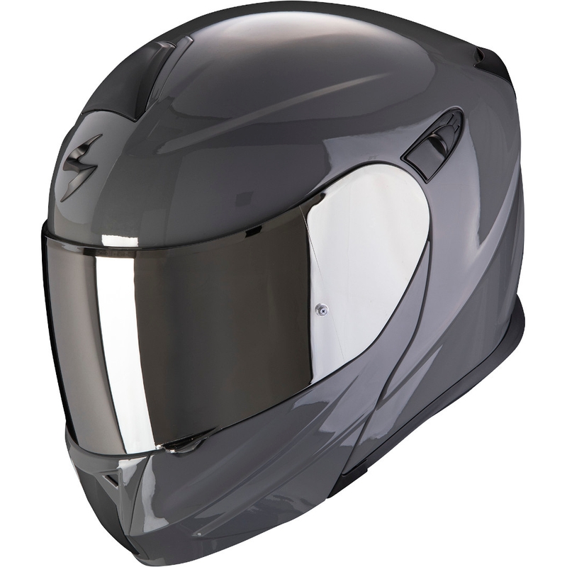 Motorradhelm klappbar Scorpion EXO-920 grau Ausverkauf