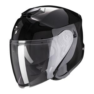 Offener Helm Scorpion EXO-S1 Solid schwarz glänzend