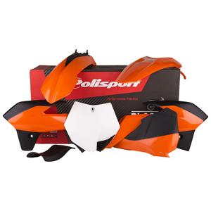 Satz Kunststoffteile POLISPORT 90555 OEM Color für KTM SX 85 2013-2017