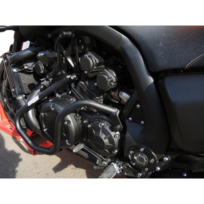 Motor Schutzrahmen RDMOTO schwarz matt upper + lower für YAMAHA V-Max 1700 2009-2014