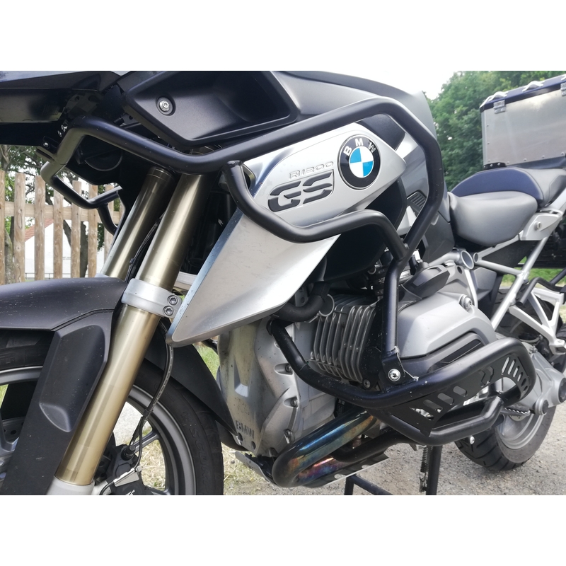 Motor Schutzrahmen RDMOTO schwarz matt upper + lower für BMW R 1200 GS 2013-2019