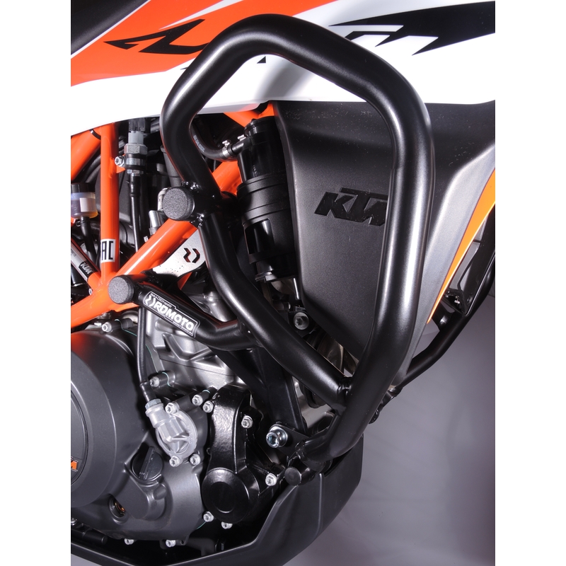 Motor Schutzrahmen RDMOTO schwarz matt upper