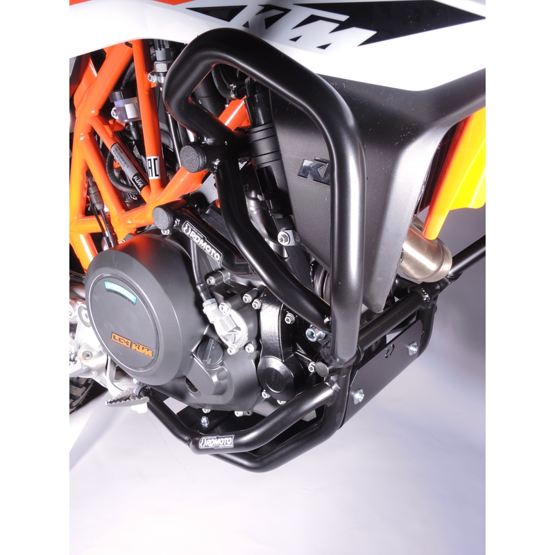 Motor Schutzrahmen RDMOTO schwarz matt upper + lower