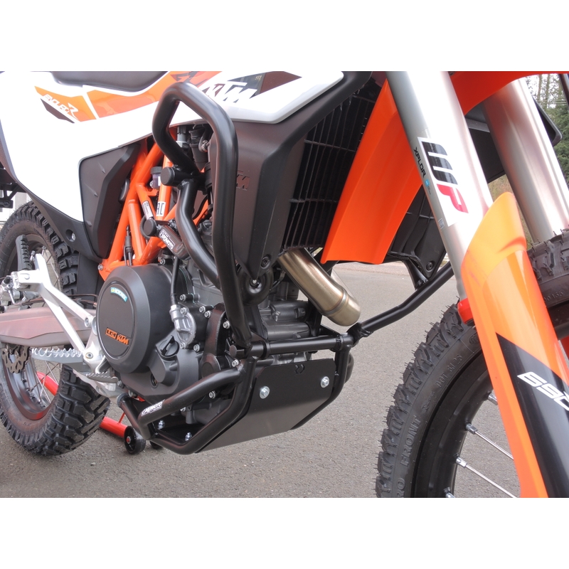 Motor Schutzrahmen RDMOTO schwarz matt upper + lower