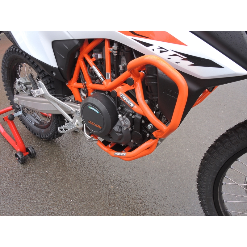 Motor Schutzrahmen RDMOTO orange upper + lower