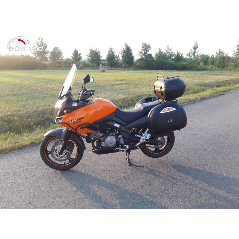 Motor Schutzrahmen RDMOTO schwarz matt für KAWASAKI KLV 1000 2004-2006