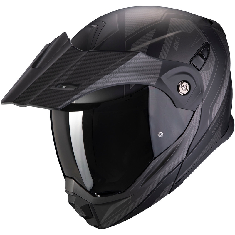 Klappbarer Endurohelm Scorpion ADX-1 Tucson schwarz Ausverkauf