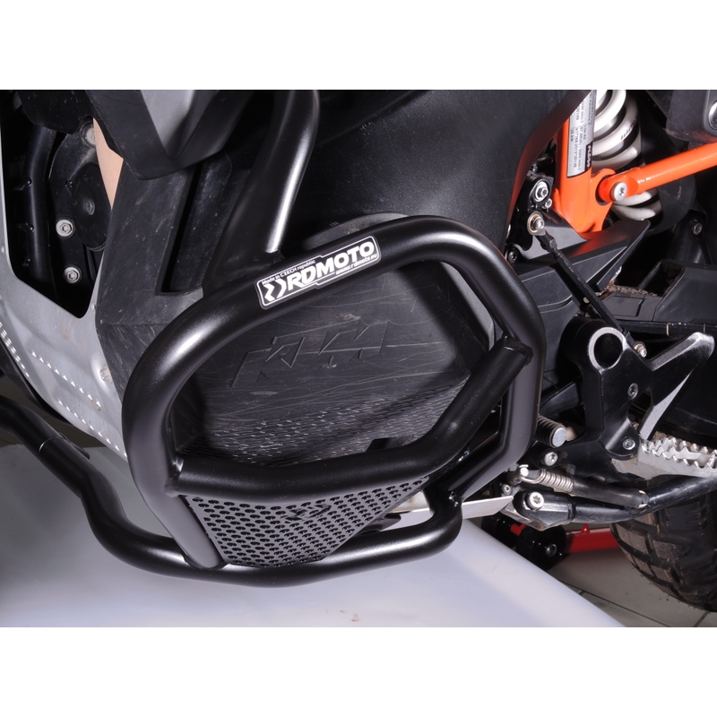 Motor Schutzrahmen RDMOTO schwarz matt Senkung für KTM Adventure 790 / R 2019-2020, KTM Adventure 890 /R/L 2021-2023