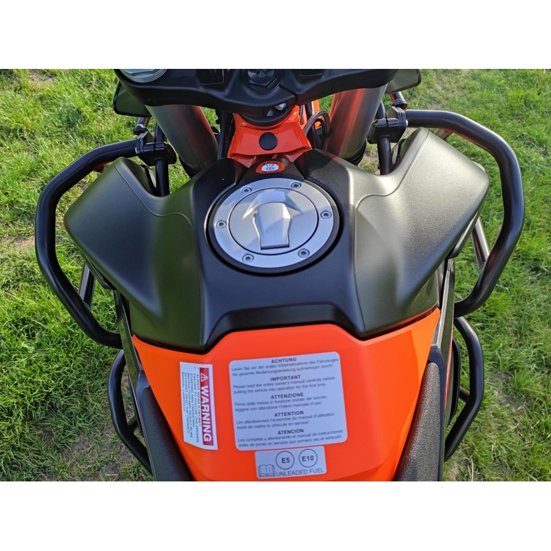 Motor Schutzrahmen RDMOTO schwarz matt upper + lower für KTM Adventure 790 / R 2019-2020, KTM Adventure 890 /R/L 2021-2022