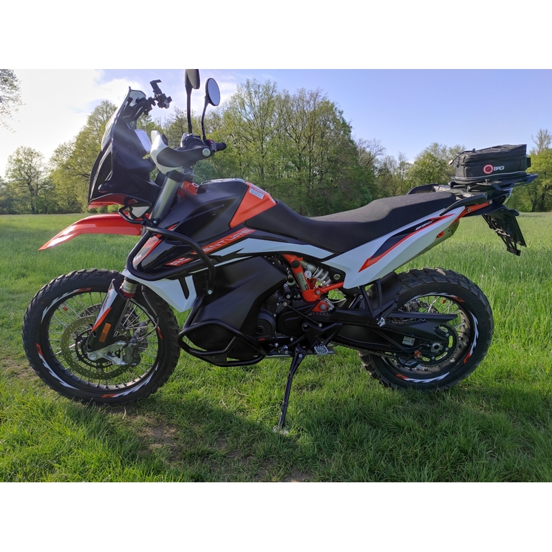 Motor Schutzrahmen RDMOTO schwarz matt upper + lower für KTM Adventure 790 / R 2019-2020, KTM Adventure 890 /R/L 2021-2022