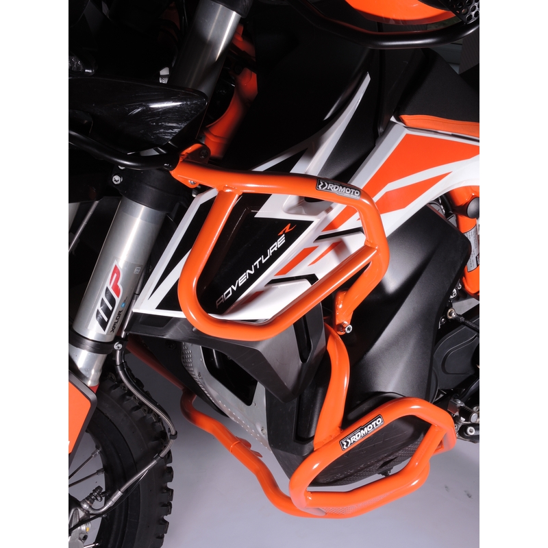 Motor Schutzrahmen RDMOTO orange upper + lower