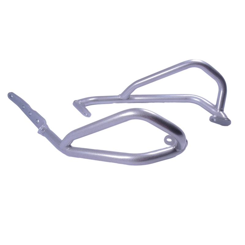 Motor Schutzrahmen RDMOTO silber upper + lower
