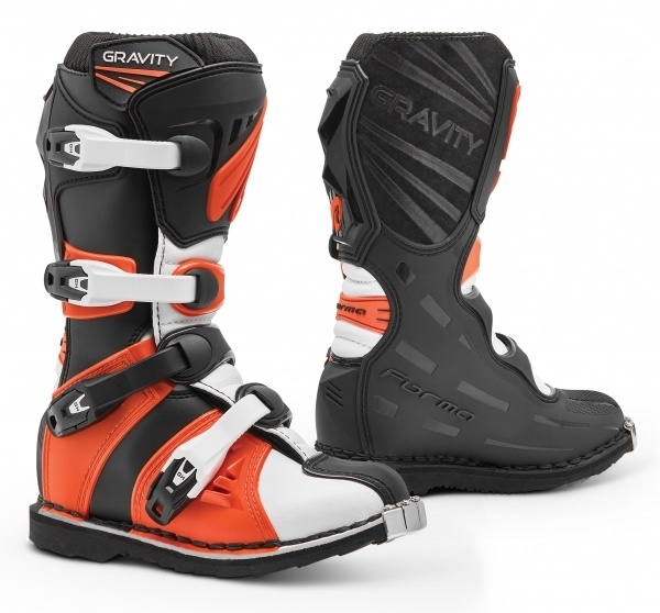 Wasserdichte Stiefel Kimo Kinder Motorradstiefel Protect - Schwarz Größe 32 Wasserdicht Motorradstiefel Schutz