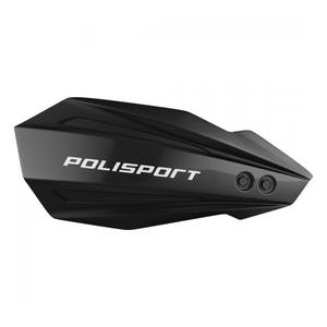 Handguard POLISPORT MX BULLIT 8308500024 with mounting system Black