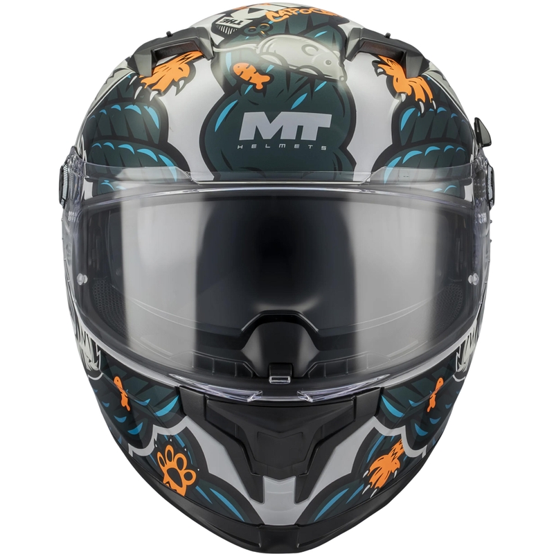 Integralhelm MT Braker SV King A7 grau-blau
