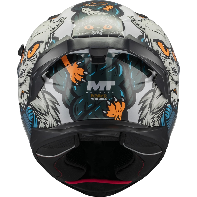 Integralhelm MT Braker SV King A7 grau-blau