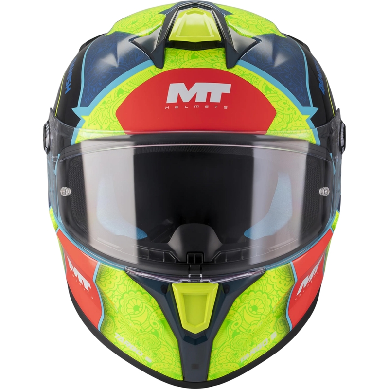 Integralhelm MT Targo S Danish_26_Brasil C3 blau-fluoreszierend gelb-rot