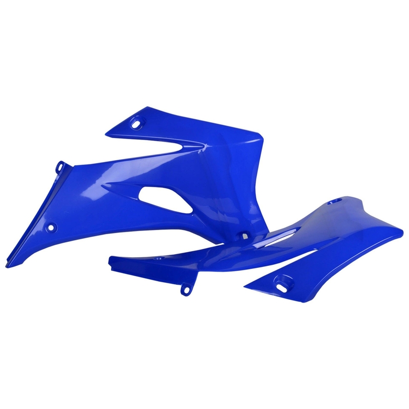 Radiator scoops POLISPORT (pair) blau Yam98 für YAMAHA WR 250 F 2007-2014, YAMAHA WR 450 F 2007-2011 Ausverkauf