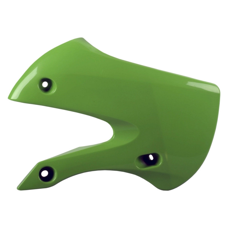 Radiator scoops POLISPORT (pair) grün 05 für KAWASAKI KX 65 2000-2026, KAWASAKI KLX 110 (R) 2002-2009