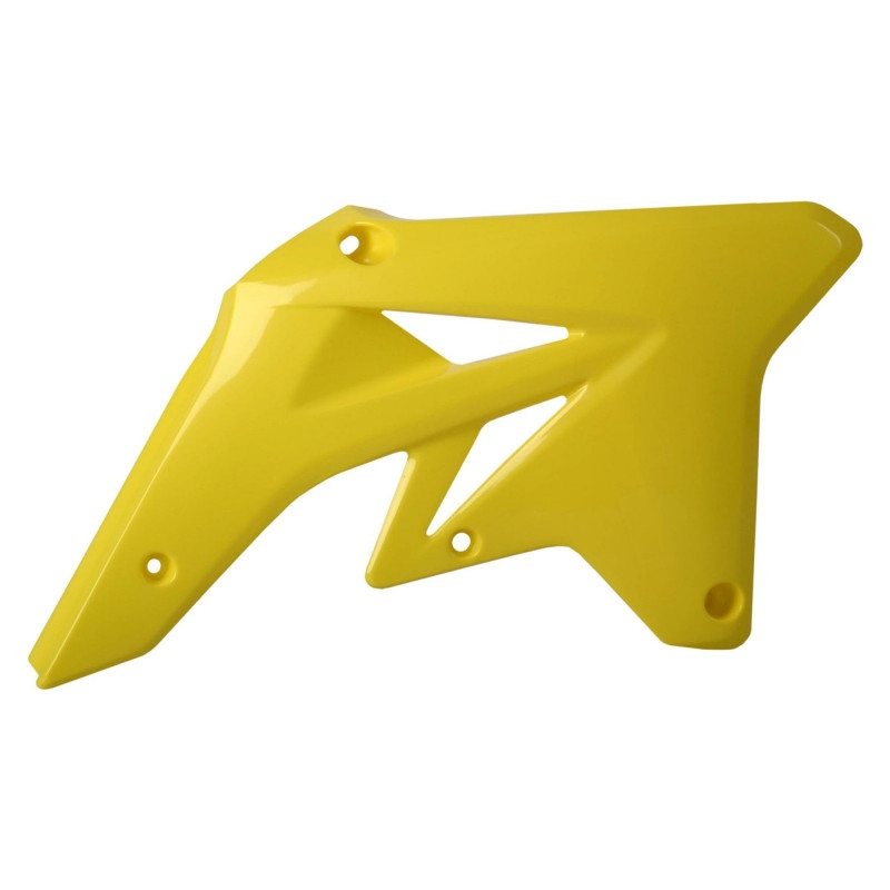 Radiator scoops POLISPORT (pair) gelb RM 01 für SUZUKI RM-Z 250 2007-2009