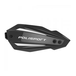 Handguard POLISPORT BULLIT FWA mit Montagesatz universal Black
