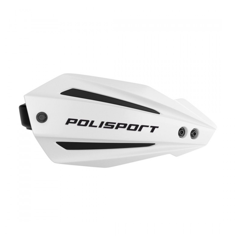 Handguard POLISPORT BULLIT FWA mit Montagesatz universal White